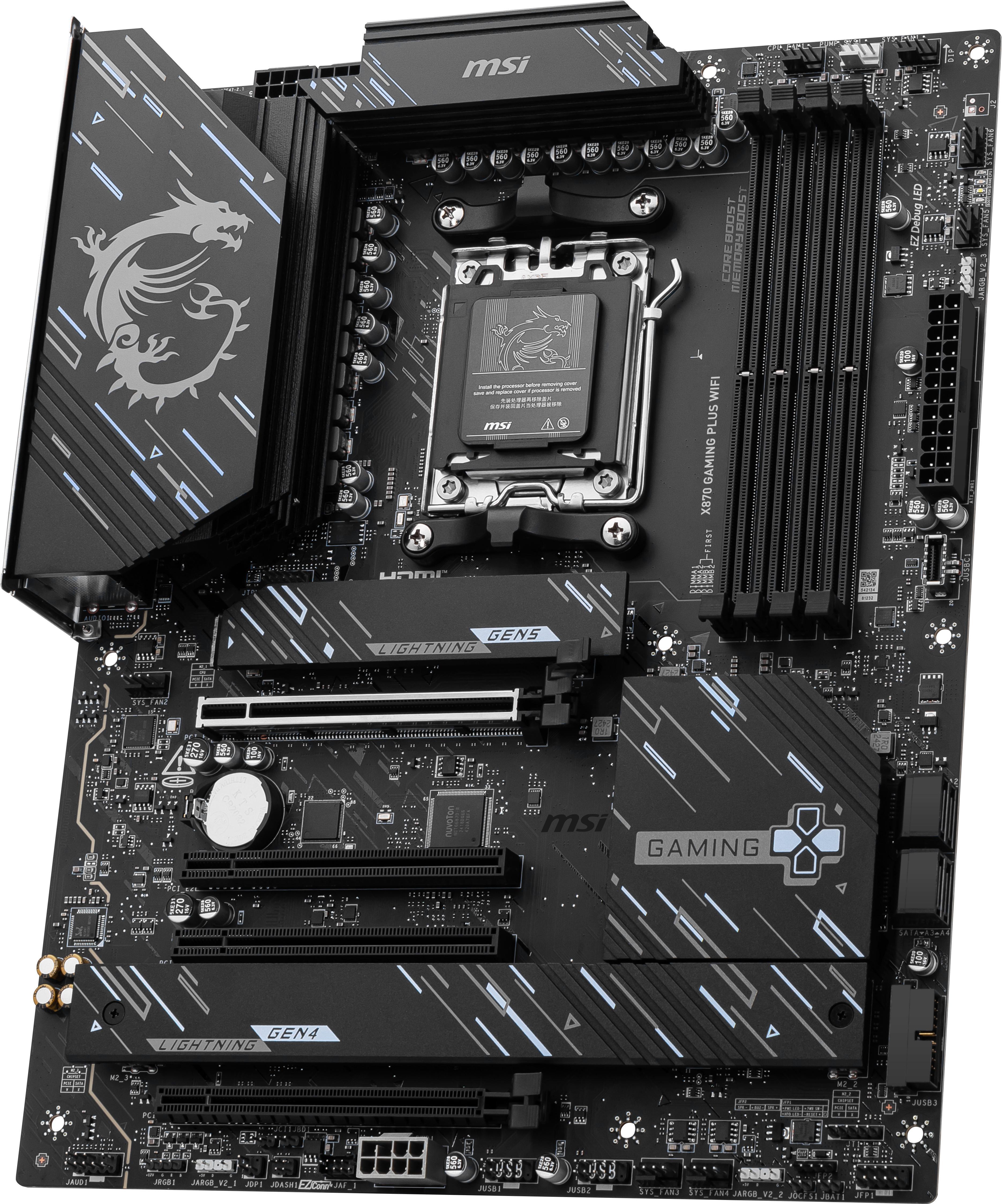 MSI - Motherboard MSI X870 GAMING PLUS WIFI