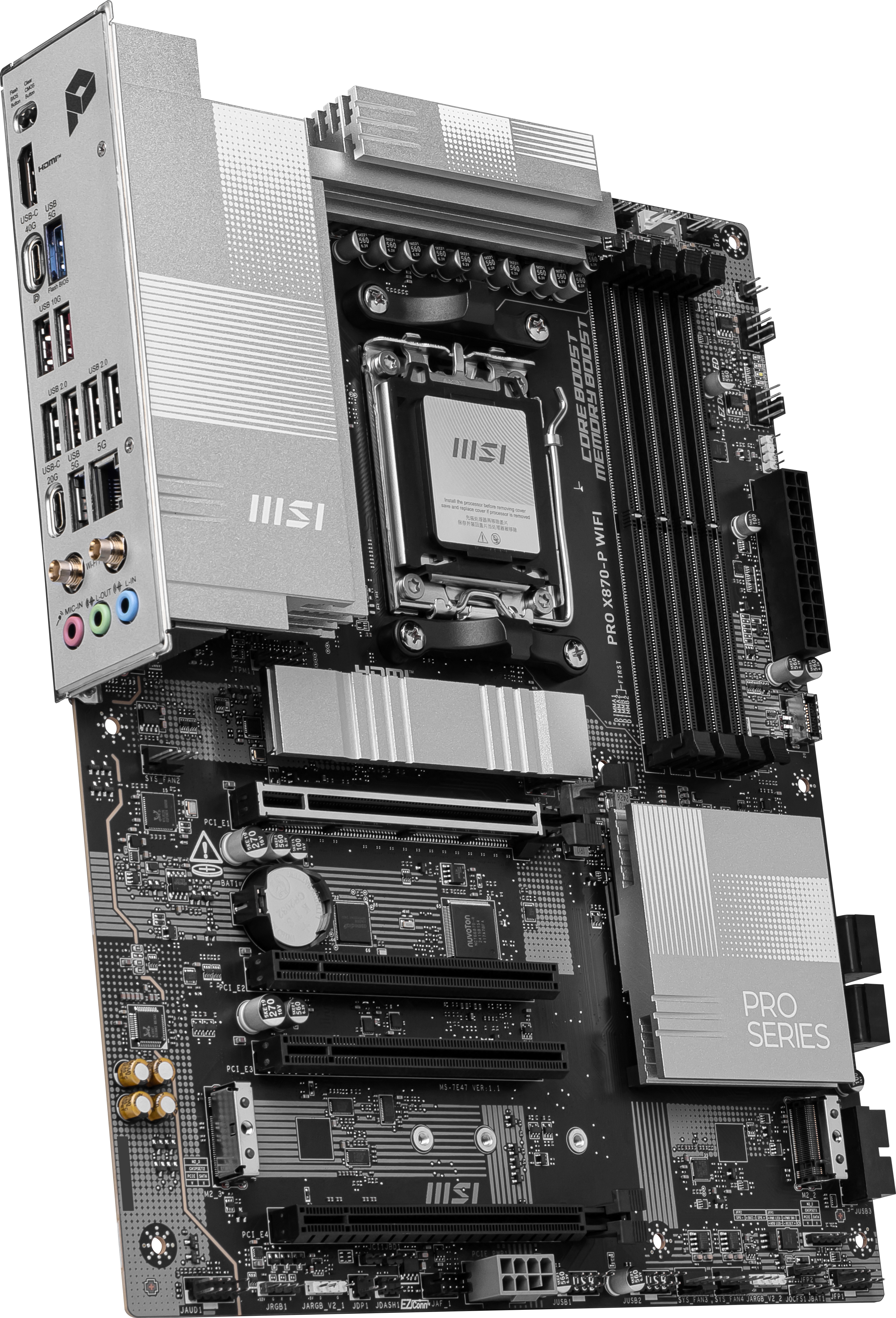 MSI - Motherboard MSI PRO X870-P WIFI