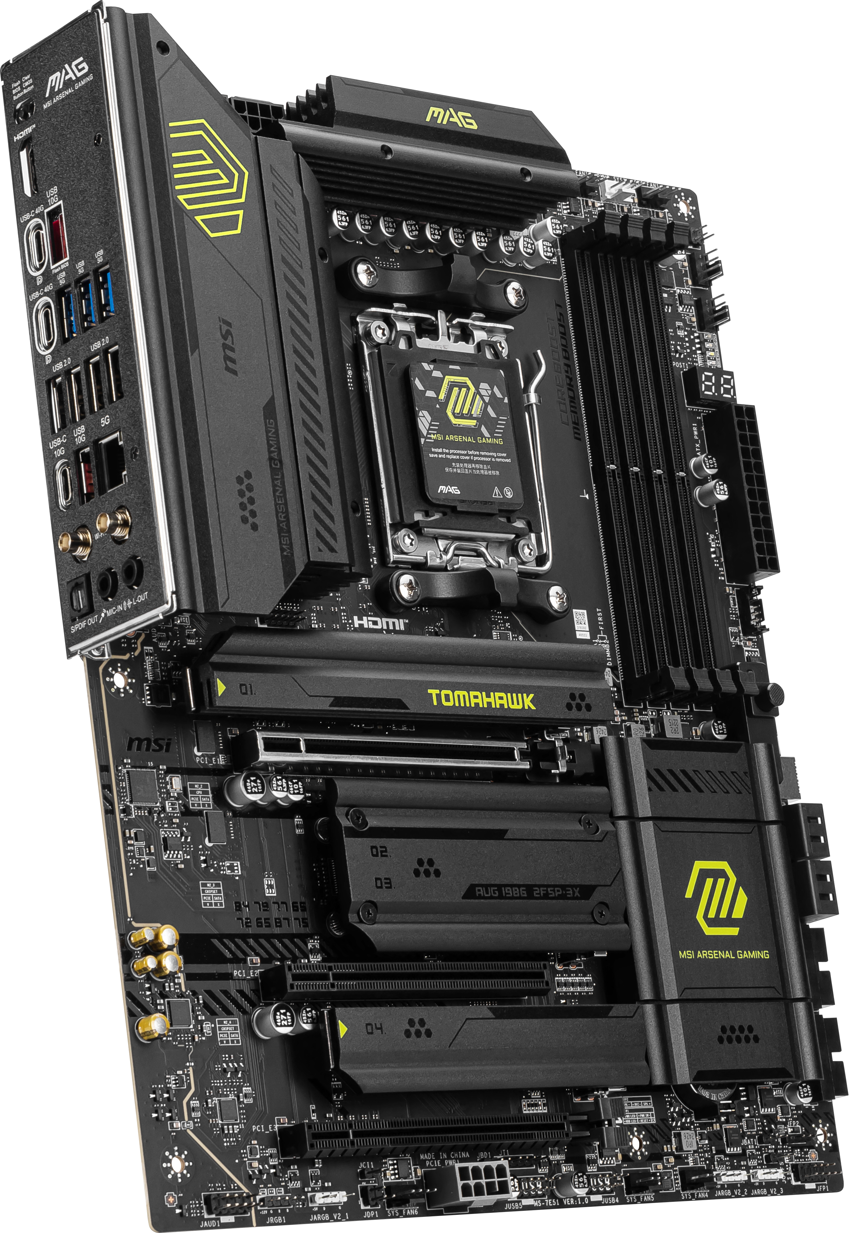 MSI - Motherboard MSI MAG X870 TOMAHAWK WIFI