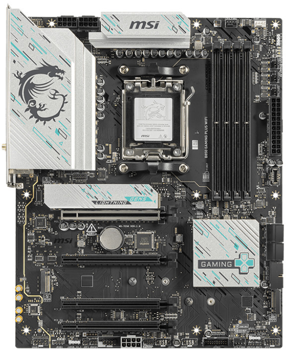 MSI - Motherboard MSI B850 GAMING PLUS WIFI