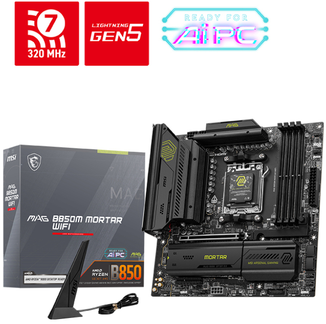 MSI - Motherboard MSI MAG B850M MORTAR AM5