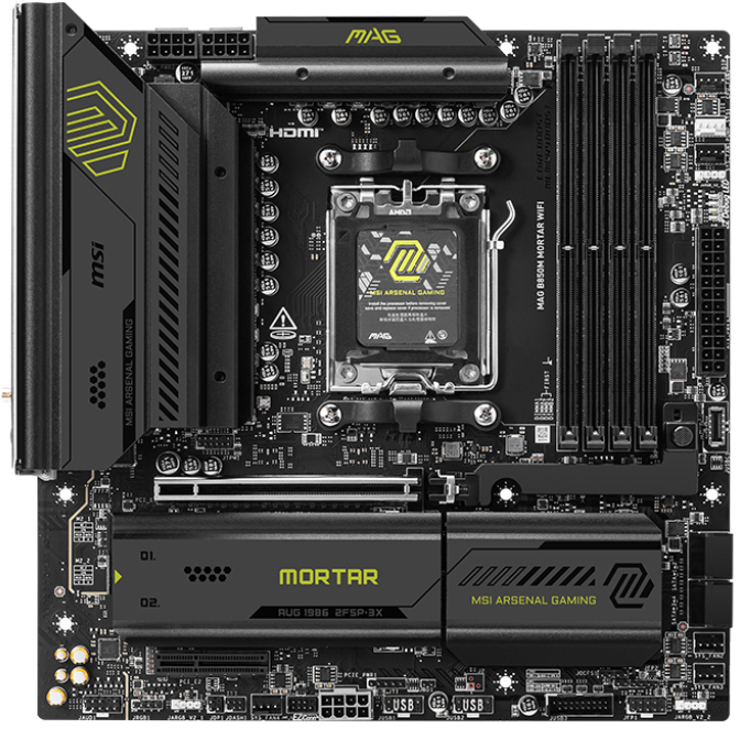 MSI - Motherboard MSI MAG B850M MORTAR AM5