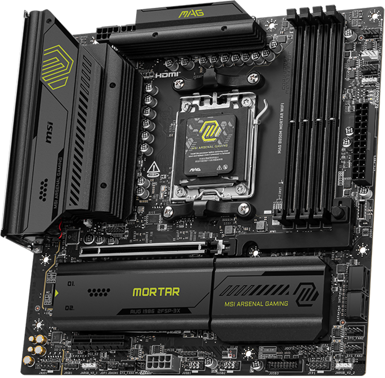 MSI - Motherboard MSI B850M GAMING PLUS WIFI