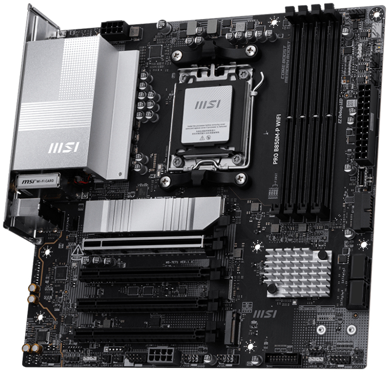 MSI - Motherboard MSI B850M-P PRO WIFI