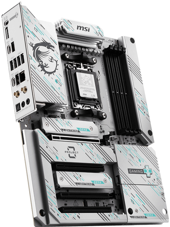 MSI - Motherboard MSI B850 GAMING PLUS WIFI PZ