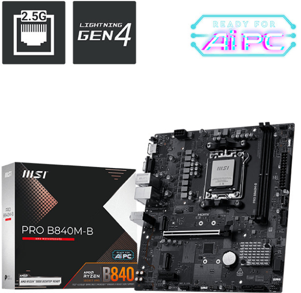 MSI - Motherboard MSI PRO B840M-B