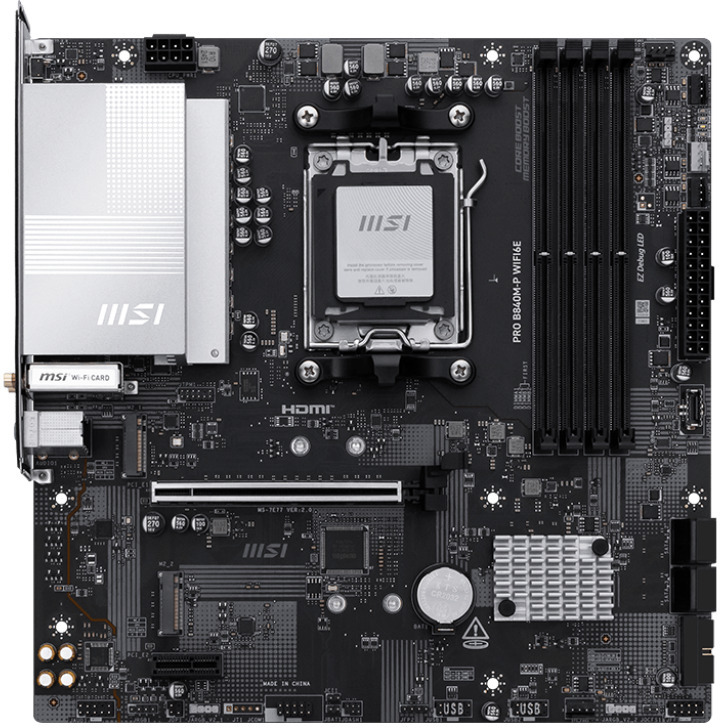 MSI - Motherboard MSI PRO B840M-P WIFI6E
