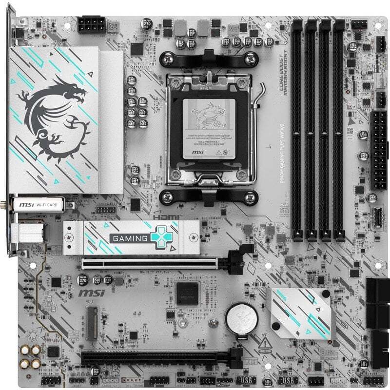 MSI - Motherboard MSI B840M GAMING PLUS WIFI6E