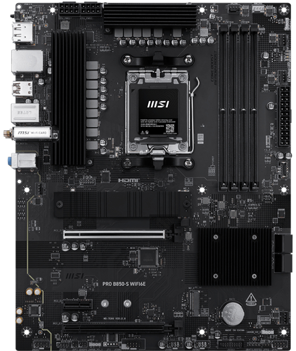 MSI - Motherboard MSI B850-S WIFI6E