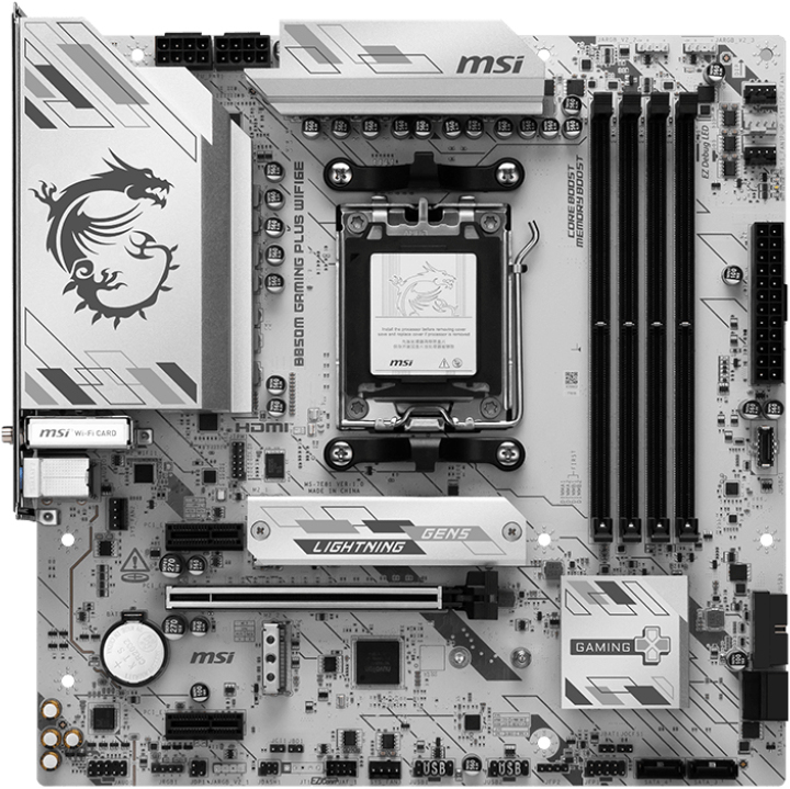MSI - Motherboard MSI B850M GAMING PLUS WIFI6E