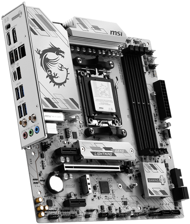 MSI - Motherboard MSI B850M GAMING PLUS WIFI6E
