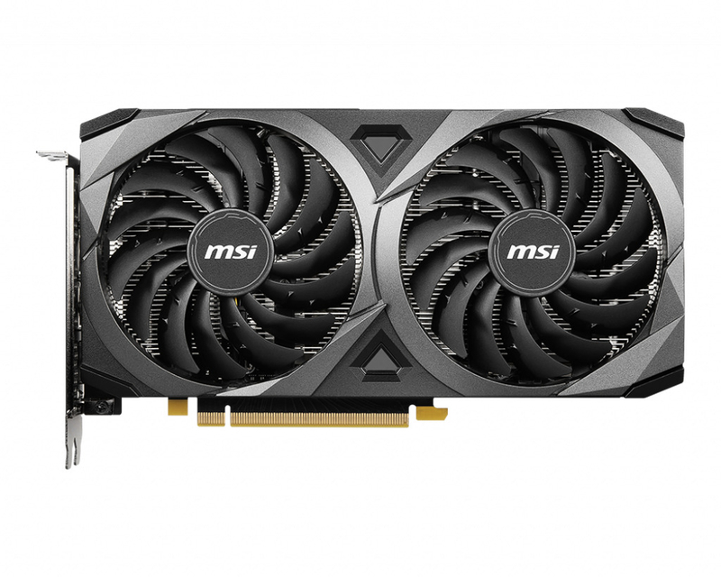 MSI - ** B Grade ** Gráfica MSI GeForce® RTX 3060 Ti VENTUS 2X OCV1 LHR 8GB GDDR6