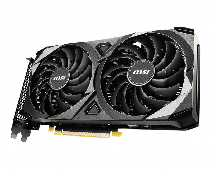 MSI - ** B Grade ** Gráfica MSI GeForce® RTX 3060 Ti VENTUS 2X OCV1 LHR 8GB GDDR6