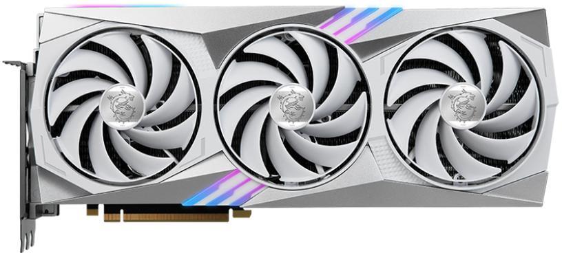 MSI - ** B Grade ** Gráfica MSI GeForce® RTX 4070 Ti GAMING X TRIO WHITE 12GB GDDR6 DLSS3