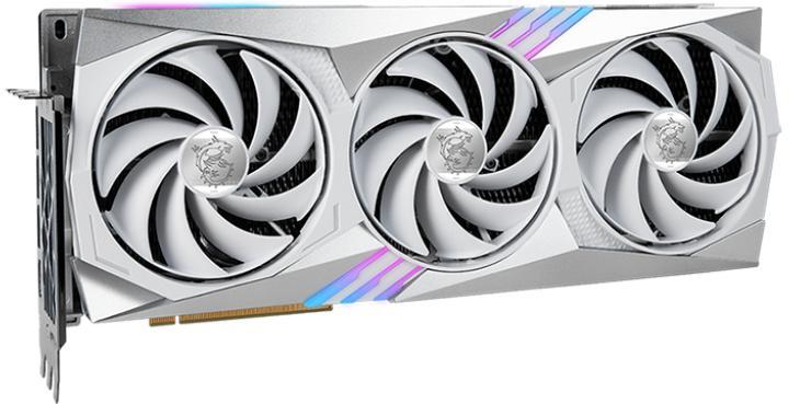 MSI - ** B Grade ** Gráfica MSI GeForce® RTX 4070 Ti GAMING X TRIO WHITE 12GB GDDR6 DLSS3