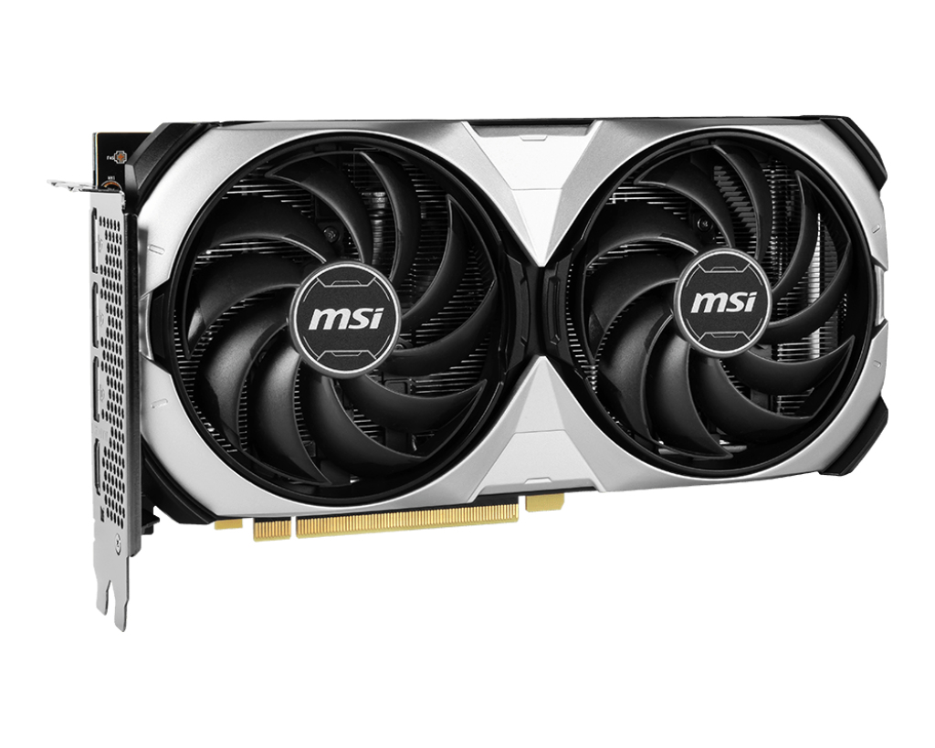 MSI - Gráfica MSI GeForce® RTX 4070 VENTUS 2X OC 12GB GDDR6 DLSS3