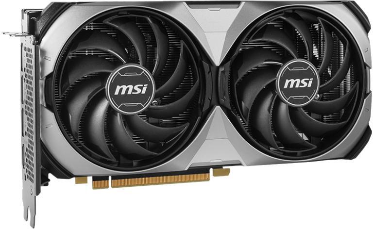 MSI - ** B Grade ** Gráfica MSI GeForce® RTX 4070 VENTUS 2X E OC 12GB GDDR6 DLSS3