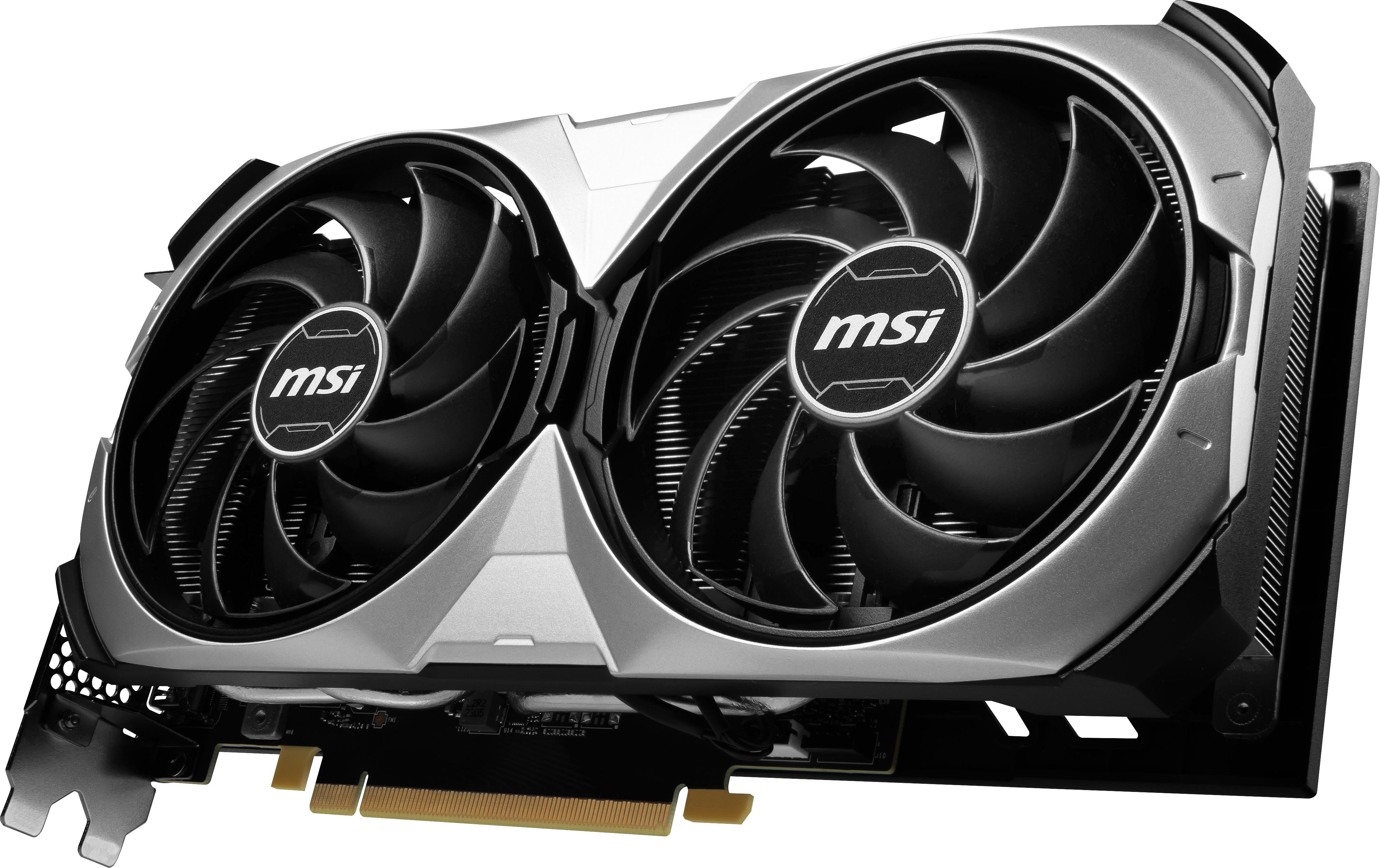 MSI - Gráfica MSI GeForce® RTX 4070 Ti SUPER VENTUS 2X OC 16GB GDDR6 DLSS3