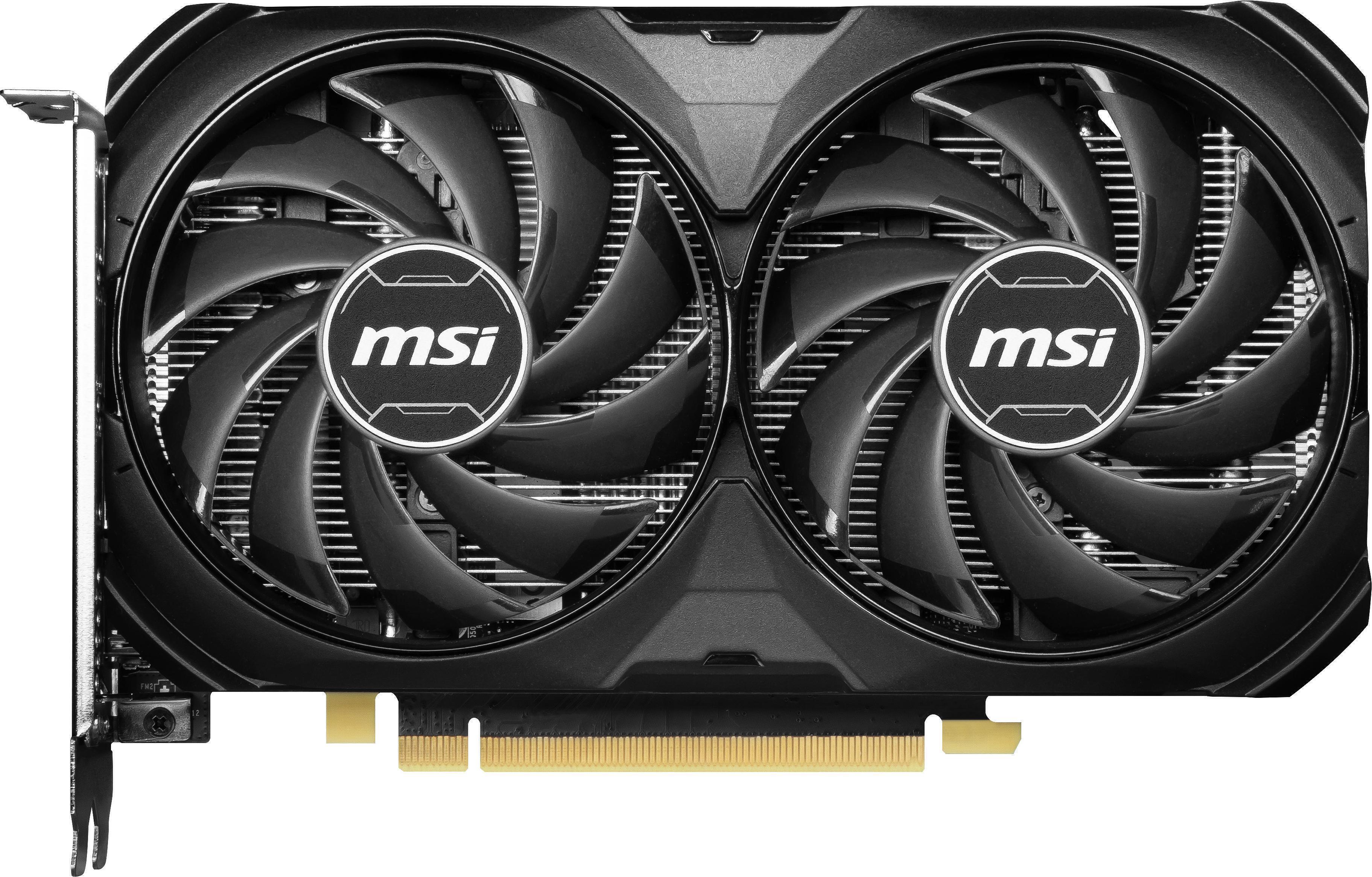 Picture of Picture of ** B Grade ** Gráfica MSI GeForce® RTX 4060 Ti VENTUS 2X BLACK OC 8GB GDDR6 DLSS3