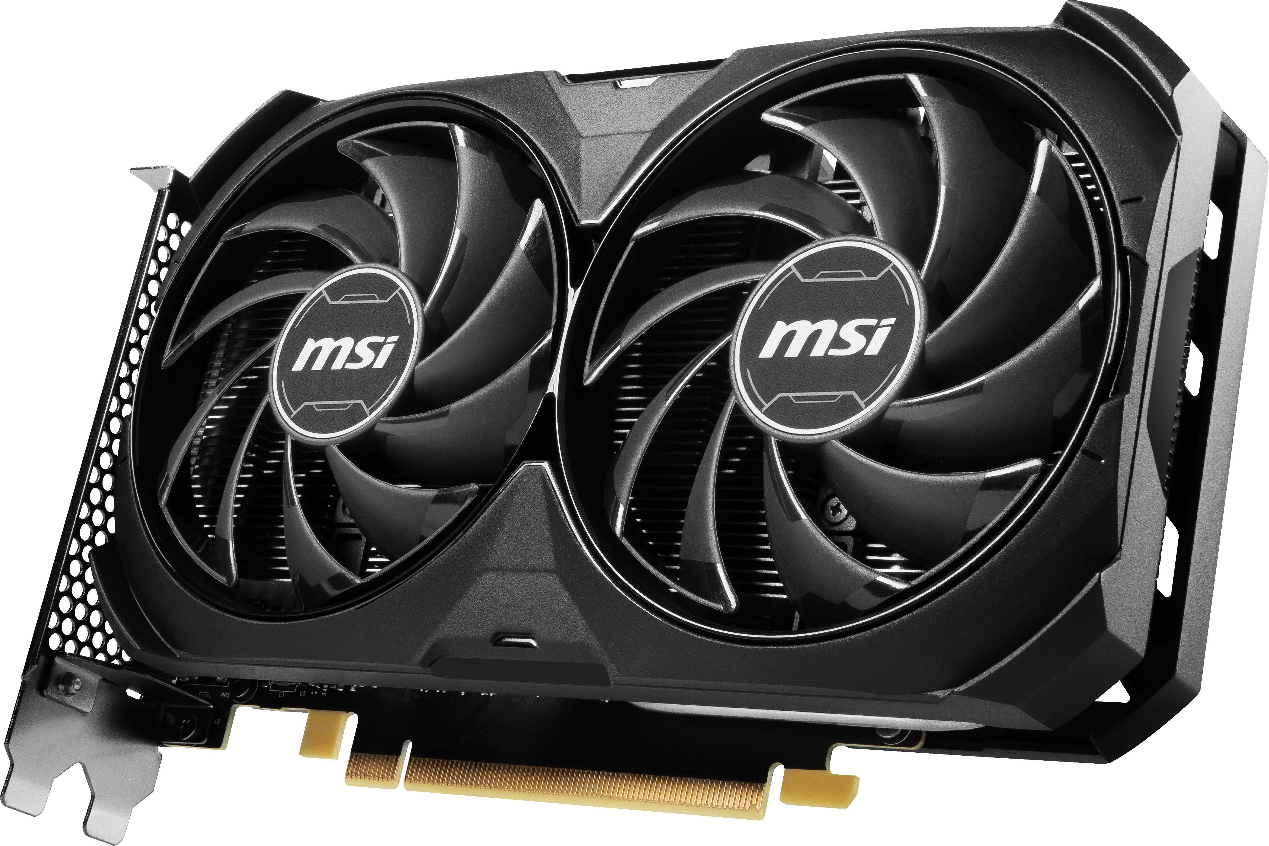 MSI - ** B Grade ** Gráfica MSI GeForce® RTX 4060 Ti VENTUS 2X BLACK OC 8GB GDDR6 DLSS3