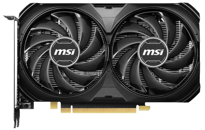 MSI - Gráfica MSI GeForce® RTX 4060 Ti VENTUS 2X BLACK OC 8GB GDDR6 DLSS3