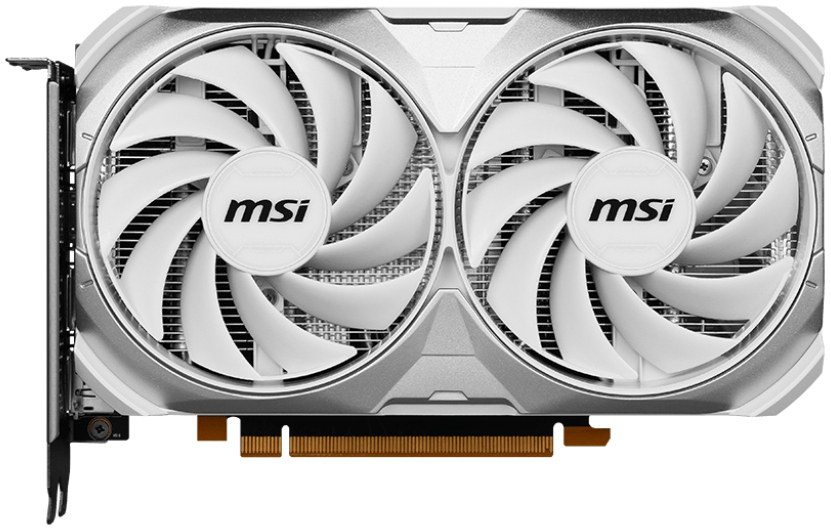 MSI - Gráfica MSI GeForce® RTX 4060 VENTUS 2X WHITE 8GB GDDR6 DLSS3