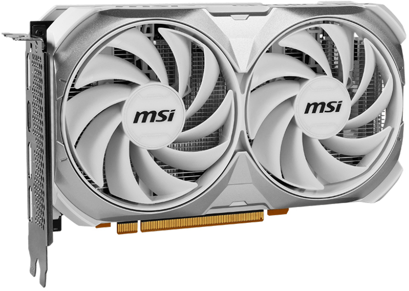 MSI - Gráfica MSI GeForce® RTX 4060 VENTUS 2X WHITE 8GB GDDR6 DLSS3