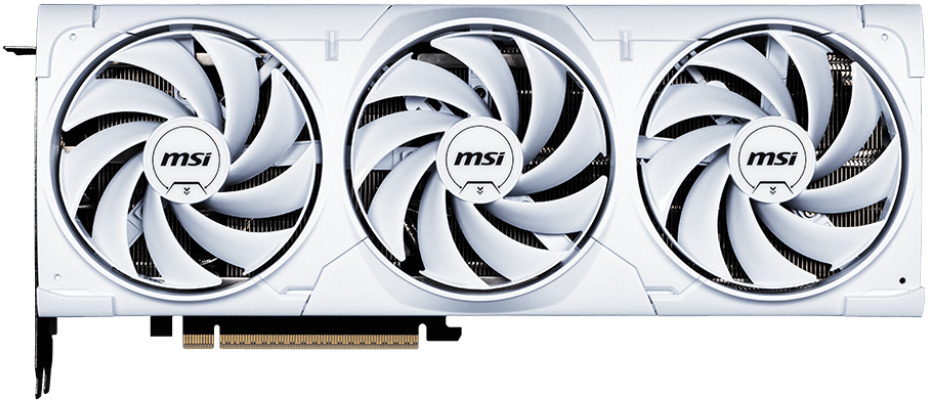 MSI - Gráfica MSI GeForce® RTX 5080 VENTUS 3X OC WHITE 16GB GDDR7 DLSS4