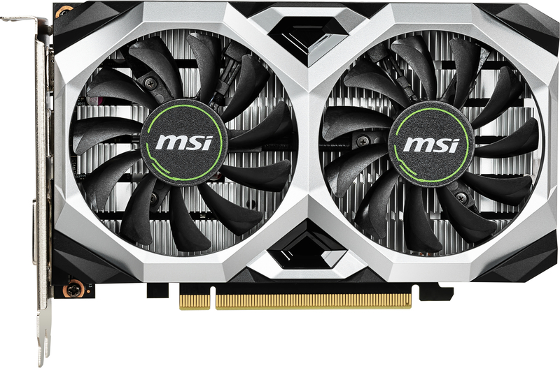 MSI - Gráfica MSI GeForce® GTX 1650 VENTUS XS OC 4GB GDDR5