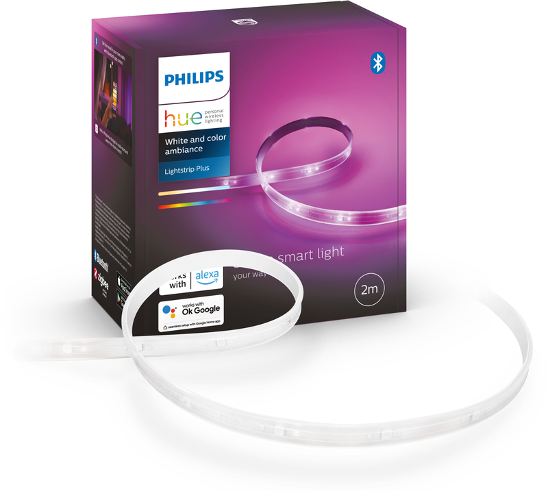 Fita LED Philips Lightstrip Plus V4 2m RGB Base c/Alimentador