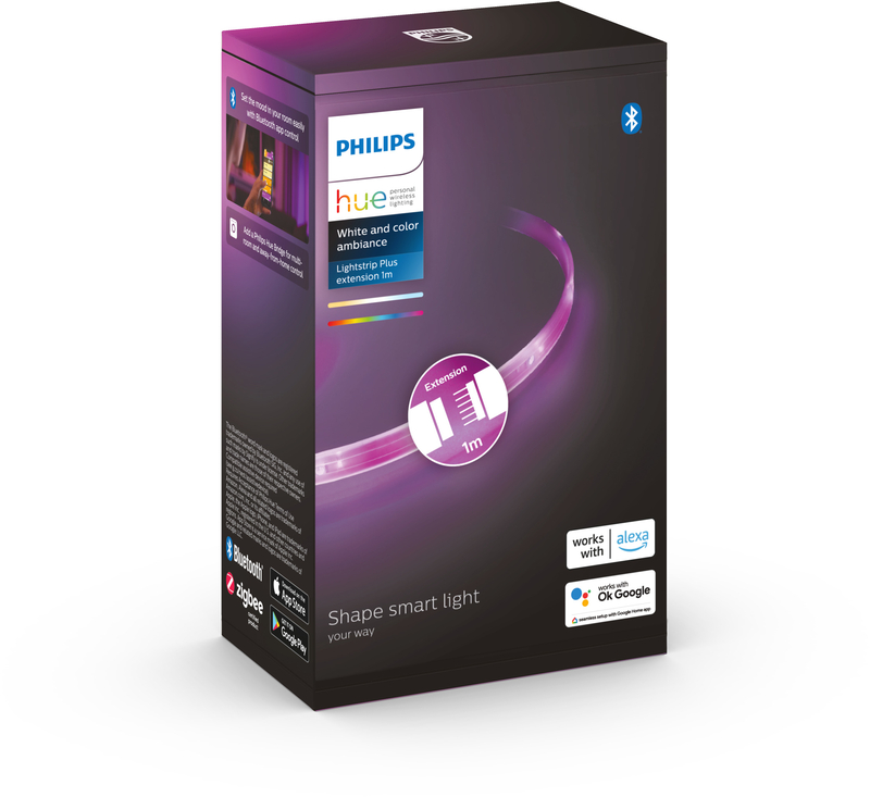 Philips - Extensão Fita LED Philips Lightstrip Plus V4 1m RGB