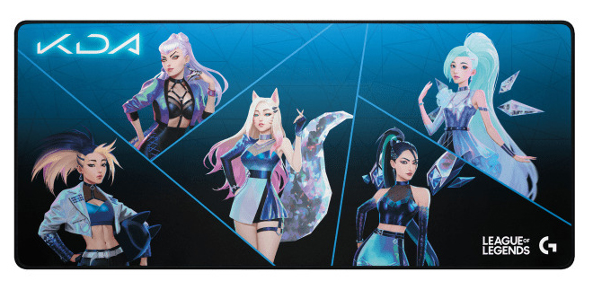 Logitech - Tapete Logitech G Series G840 XL League Of Legends KDA Edition
