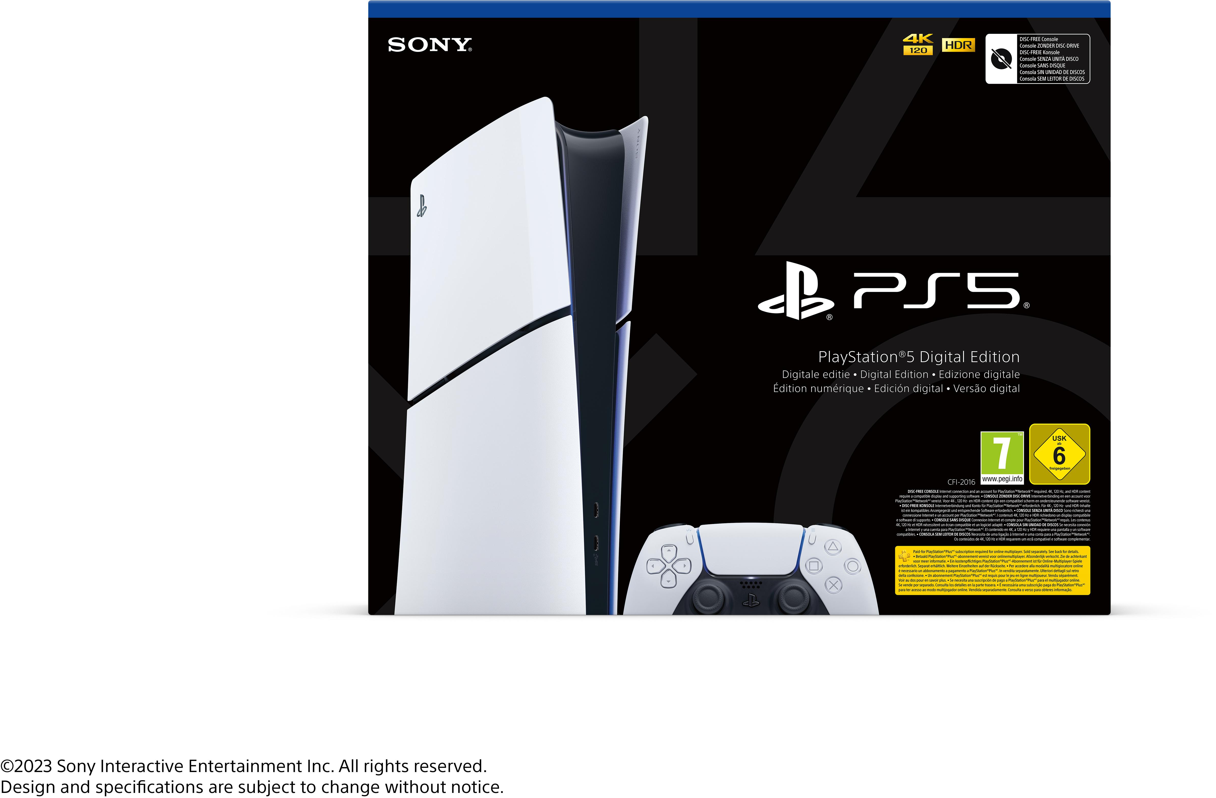 Sony - Consola Sony Playstation 5 Slim Edição Digital 1TB