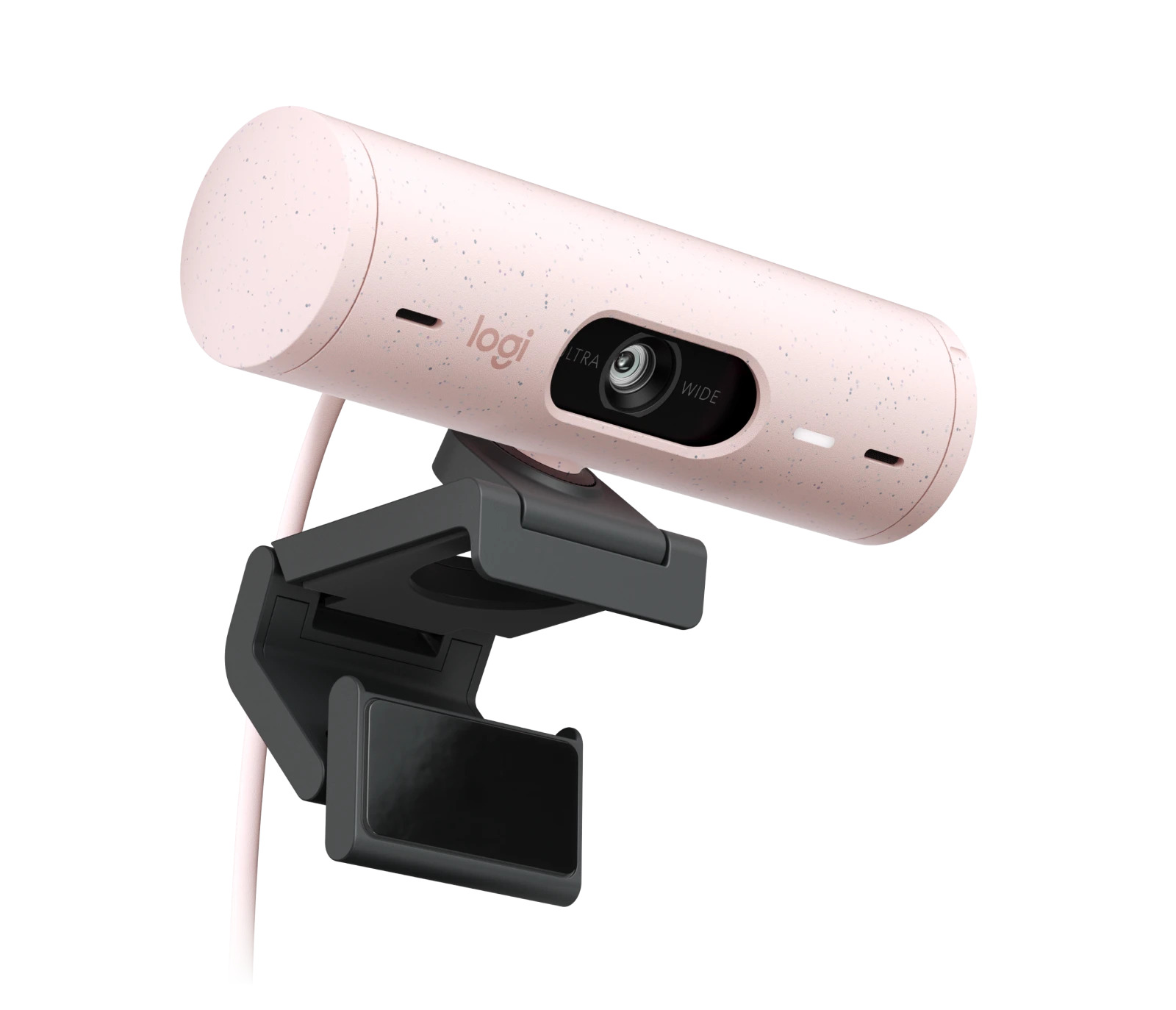 Logitech - Webcam Logitech Brio 500 FHD 1080p USB-C Rosa