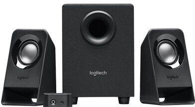 Logitech - Colunas 2.1 Logitech Z213 Compact Stereo