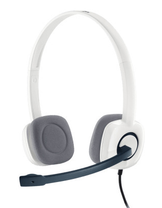 Headset Logitech H150 Stereo Branco