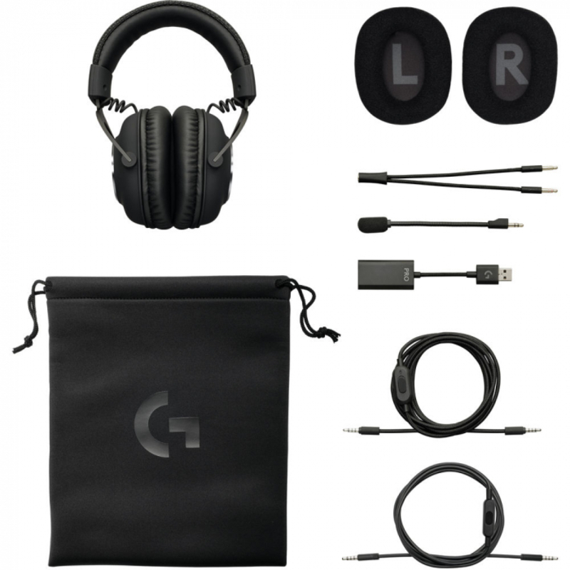 Logitech - Headset Logitech G Series G PRO X Gaming Preto