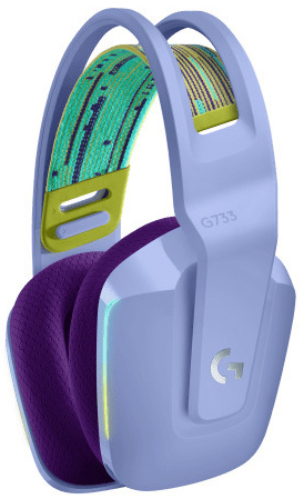 Logitech - Headset Logitech G Series G733 Lightspeed RGB Wireless Lavanda