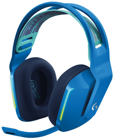 - Headset Logitech G Series G733 Lightspeed RGB Wireless Azul