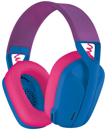 Headset Logitech G Series G435 Lightspeed Wireless Azul/Rosa