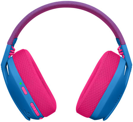 Logitech - Headset Logitech G Series G435 Lightspeed Wireless Azul/Rosa