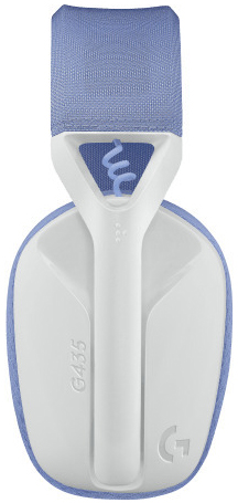 Logitech - Headset Logitech G Series G435 Lightspeed Wireless Branco/Azul