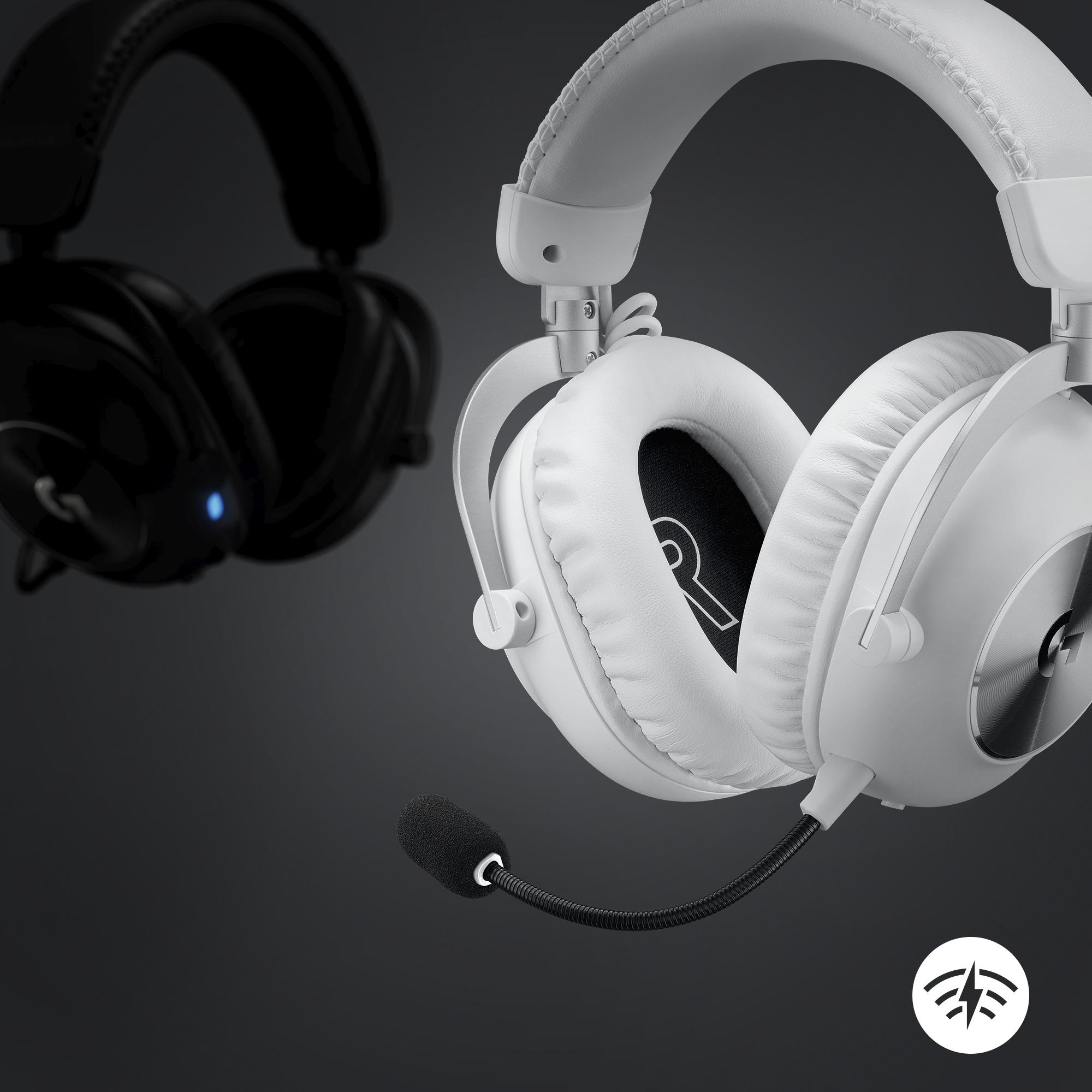 Logitech - Headset Logitech G Pro X2 LightSpeed Wireless Gaming Branco