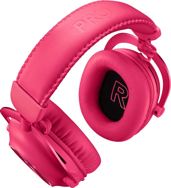 Logitech - Headset Logitech G Pro X2 LightSpeed Wireless Gaming Magenta