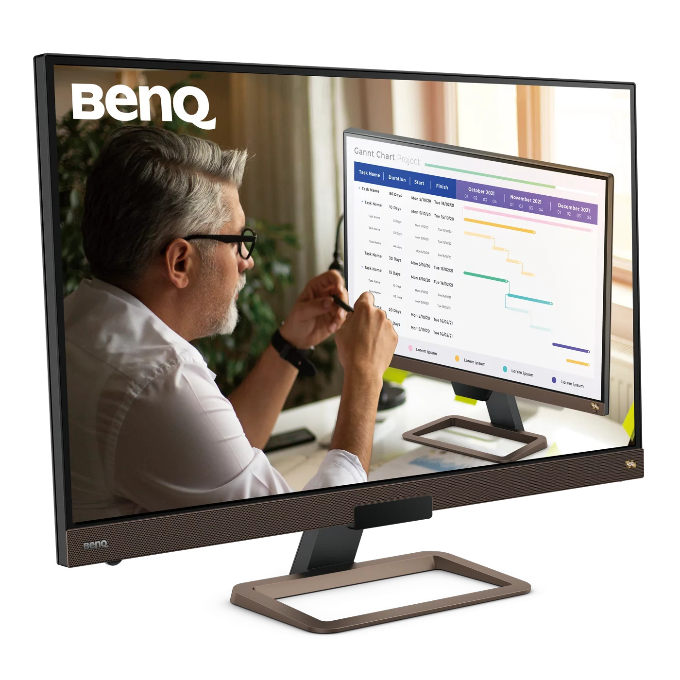 Benq - Monitor BenQ 32" EW3280U IPS 4K 60Hz 5ms HDRi Thunderbolt