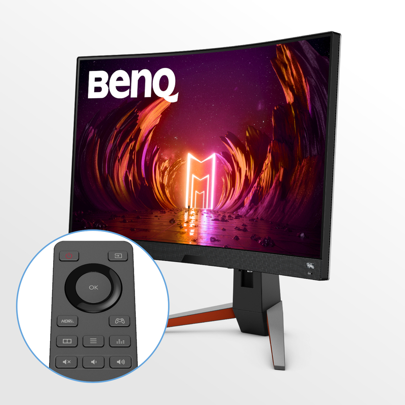 Benq - ** B Grade ** Monitor Curvo BenQ MOBIUZ 27" EX2710R VA QHD 165Hz 1ms