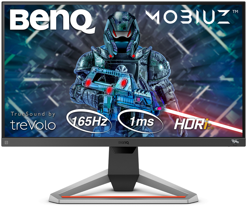Benq - Monitor BenQ MOBIUZ 24.5" EX2510S IPS FHD 165Hz  / 120Hz (PS5/Xbox X) 1ms FreeSync Premium HDRi