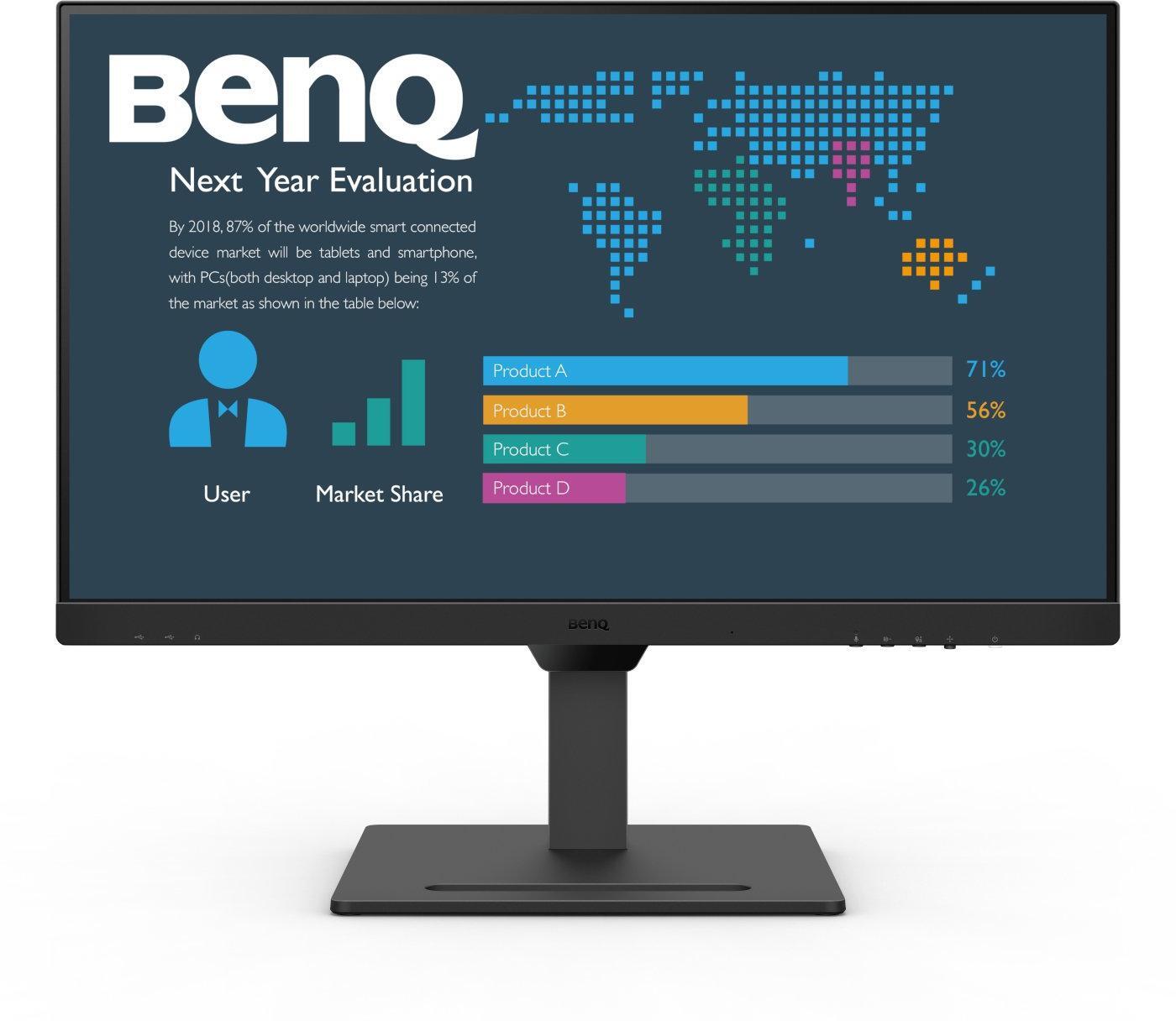 Monitor BenQ Business 27" BL2790QT IPS QHD 75Hz USB-C (PD65W) Daisy Chain