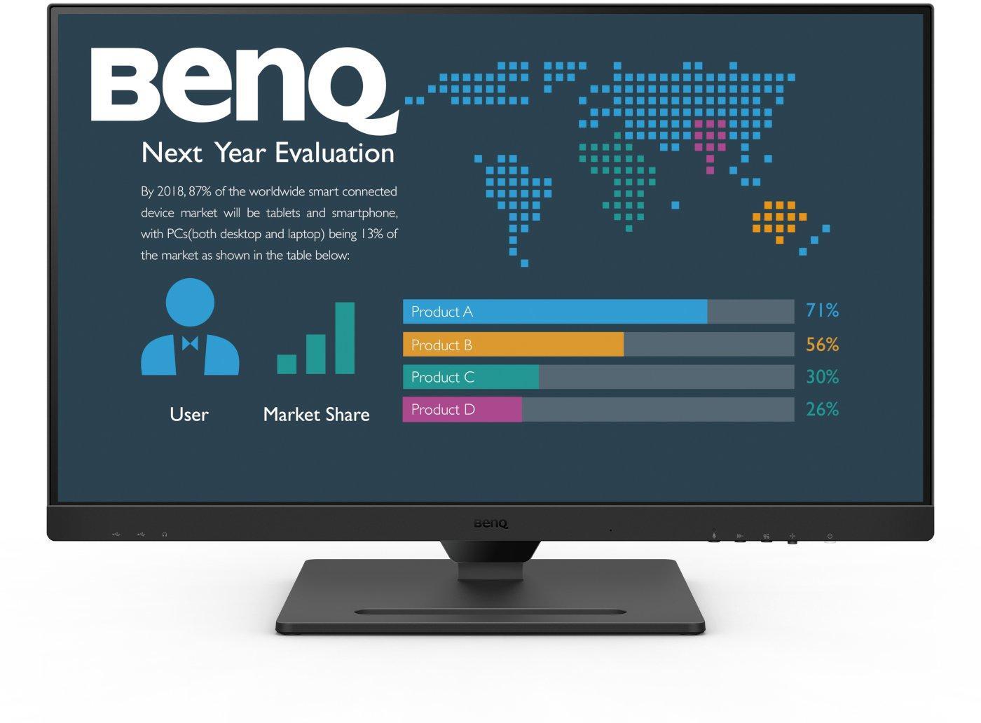 Benq - Monitor BenQ Business 27" BL2790QT IPS QHD 75Hz USB-C (PD65W) Daisy Chain