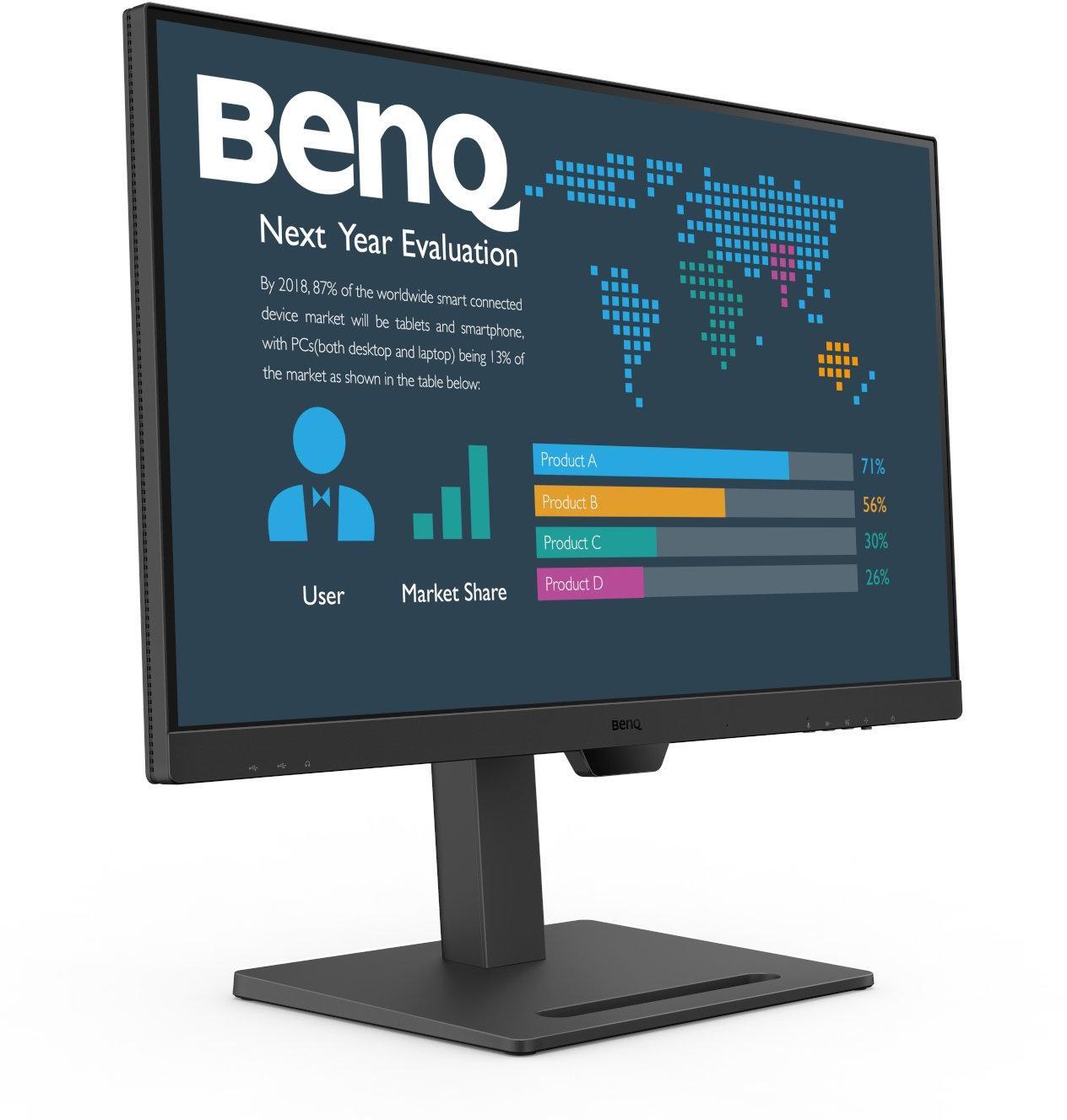 Benq - Monitor BenQ Business 27" BL2790QT IPS QHD 75Hz USB-C (PD65W) Daisy Chain